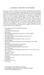 Europe in the... image