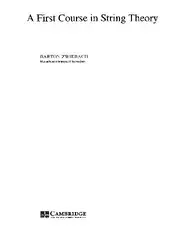 دانلود کتاب A First Course in String Theory