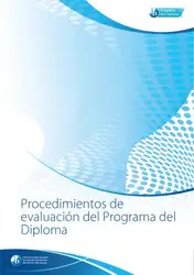 Procedimientos de evaluación... image