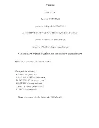 Calculs et visualisation... image