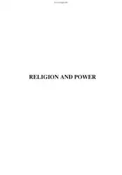 Religion and Power:... image