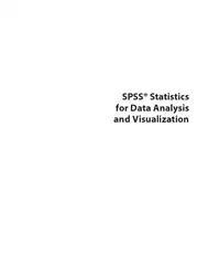 SPSS Statistics for... image