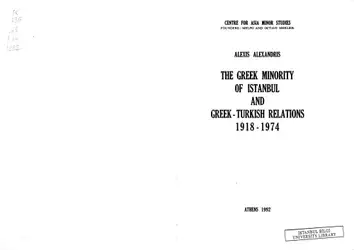 The Greek Minority... image