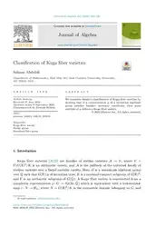 Classification of Kuga... image
