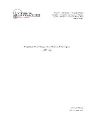 Physique statistique des...