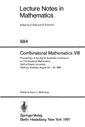 Combinatorial Mathematics VIII.... image