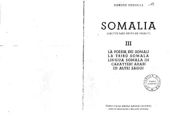 Somalia III. La... image