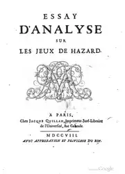 دانلود کتاب Essay d'analyse sur les jeux de hazard (AMS Chelsea Publishing) (French Edition)