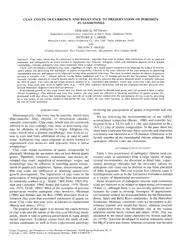 CLAY COATS OCCURRENCE... image