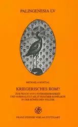 Kriegerisches Rom? Zur... image