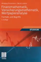 Download Finanzmathematik, Versicherungsmathematik, Wertpapieranalyse: Formeln und Begriffe