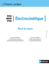 Electrocinétique Class prépa... image