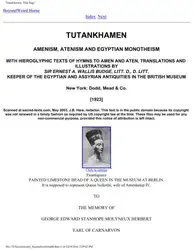 Tutankhamen image