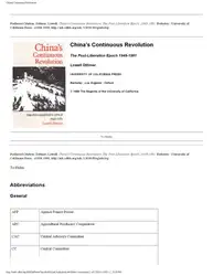 China’s Continuous Revolution:... image