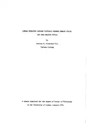 Linear operators between... image