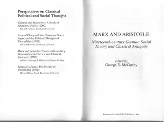 Marx and Aristotle:... image