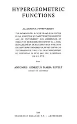 Hypergeometric functions image