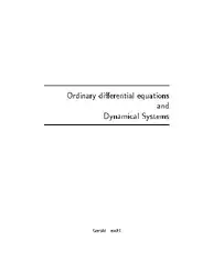 Ordinary Differential Equations... image