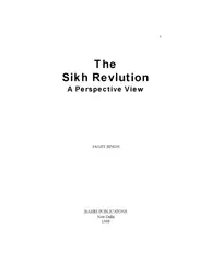 The Sikh revolution:... image
