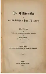 Die Cistercienser des... image