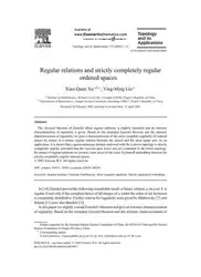 Regular relations and... image