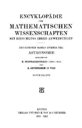 Encyclopaedie der mathematischen... image