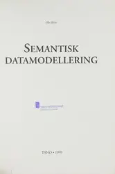دانلود کتاب Semantisk datamodellering
