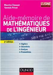 Aide-mémoire de mathématiques... image