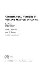 دانلود کتاب Mathematical methods in nuclear reactor dynamics
