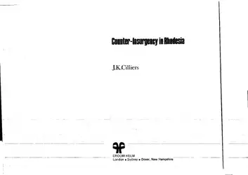 Counter-Insurgency in Rhodesia image
