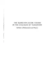The Hamilton-Jacobi theory... image