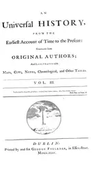 An Universal History... image