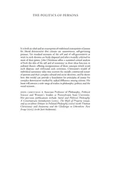 The Politics of... image