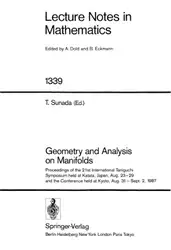 Geometry and Analysis... image