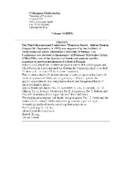 دانلود کتاب Function Spaces, 3 intern. conf. to the memory of W.Orlicz, Poznan, 1992