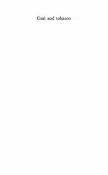 Coal and Tobacco:... image