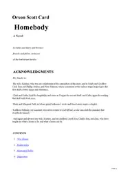 Homebody: A Novel image