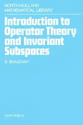 دانلود کتاب Introduction to operator theory and invariant subspaces
