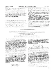 Observation of quantom...