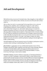 Aid and Development image