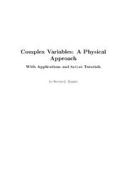 Complex variables: A... image