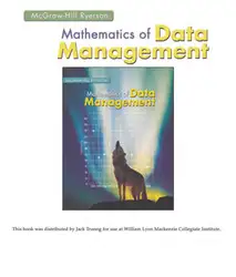 دانلود کتاب Mathematics of Data Management