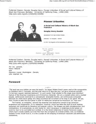 Pioneer Urbanites: A... image